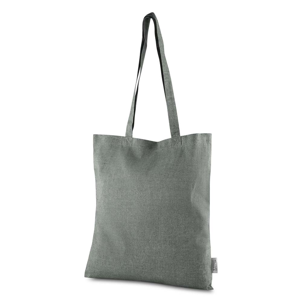 Sacola em Algodão 140g/m² (42x38cm) — cor Cinza