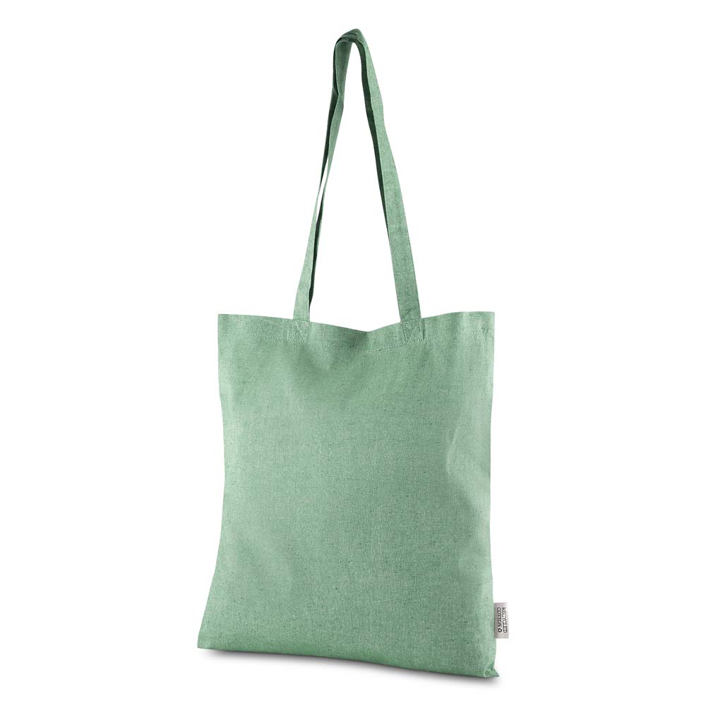 Sacola em Algodão 140g/m² (42x38cm) — cor Verde