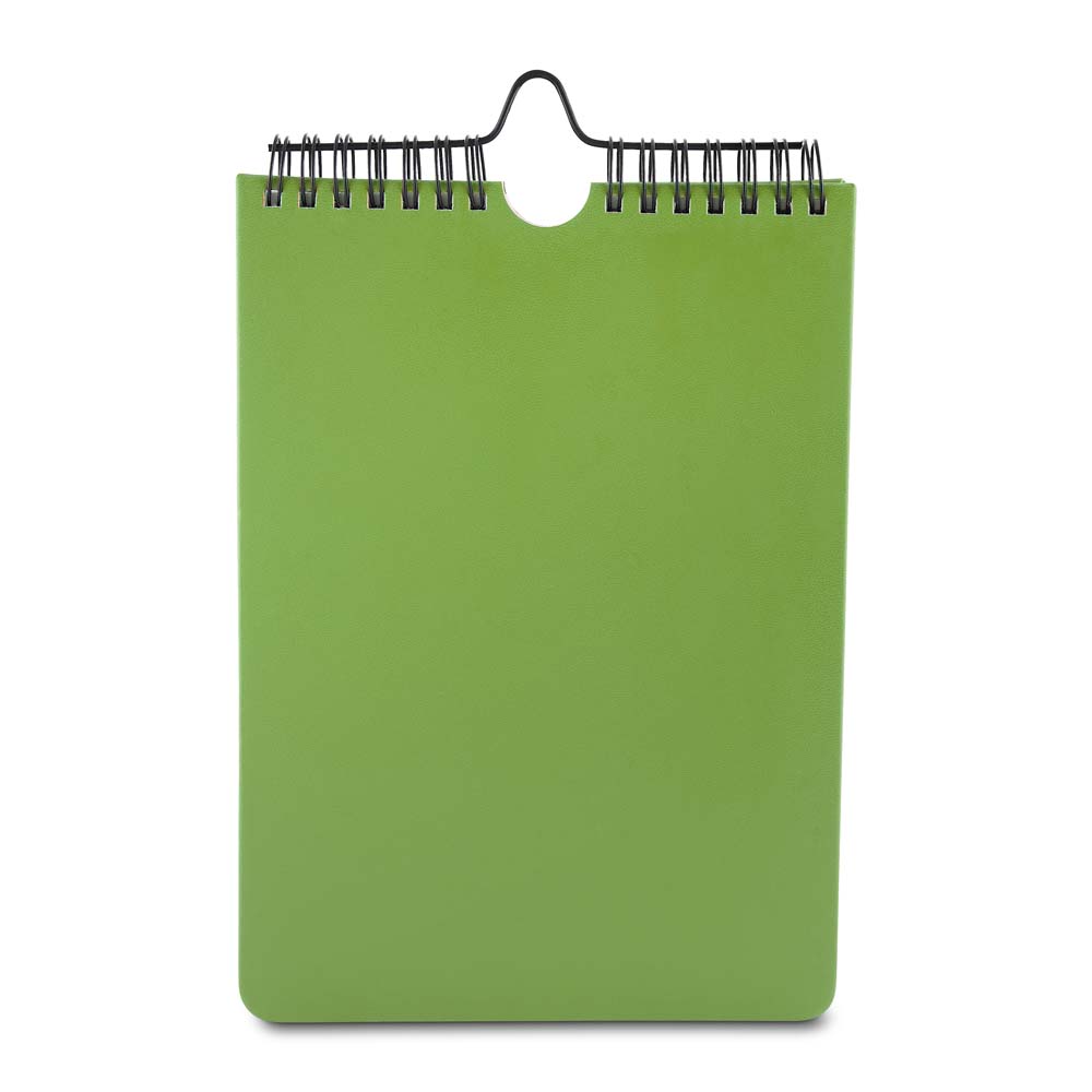 Caderno A5 Planner com Capa em Pu — cor Verde