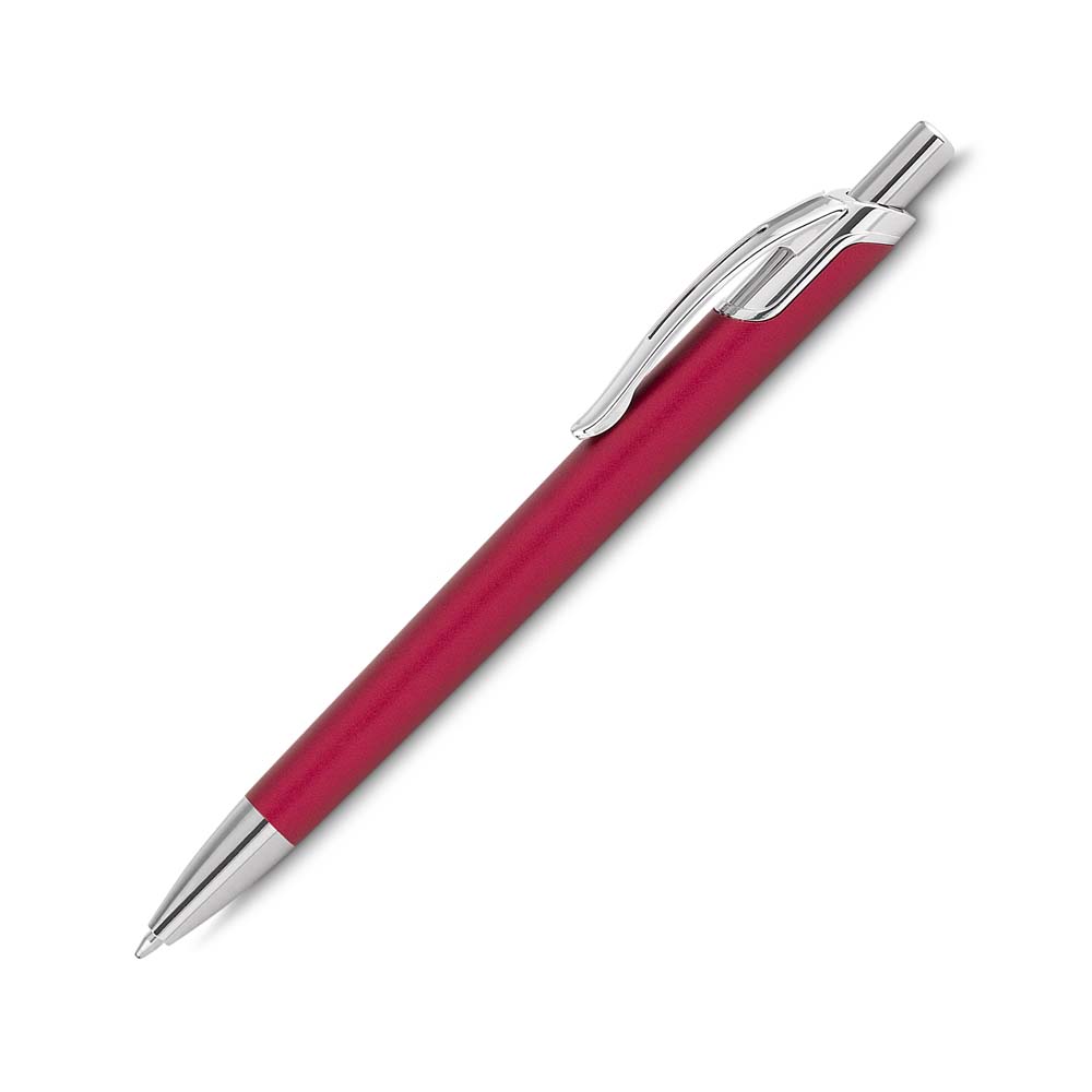 Caneta Metálica — cor Vermelho