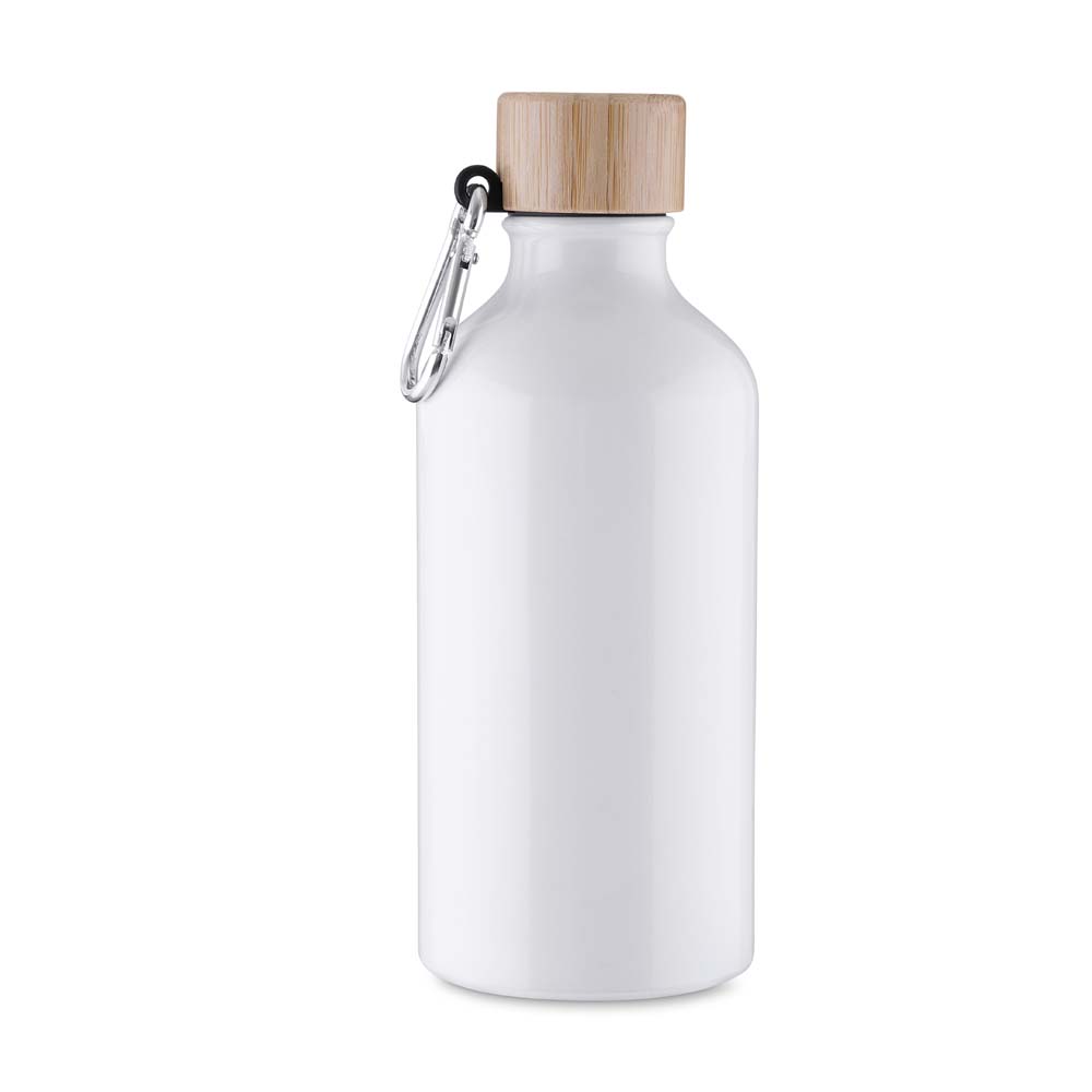 Garrafa em Alumínio Reciclado — cor Branco