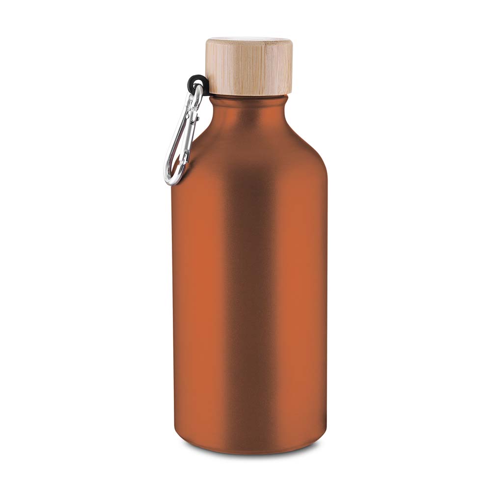 Garrafa em Alumínio Reciclado — cor Laranja