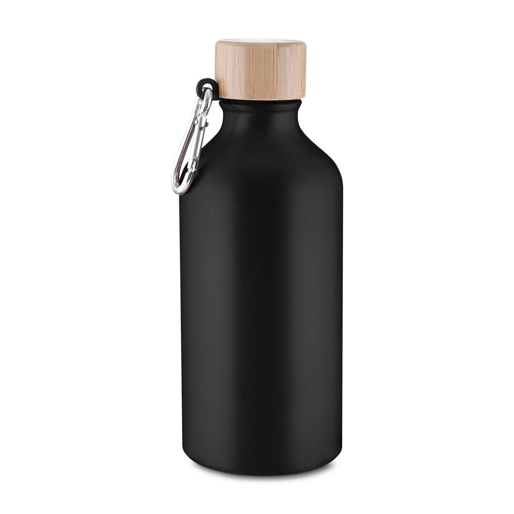 Garrafa em Alumínio Reciclado — cor Preto