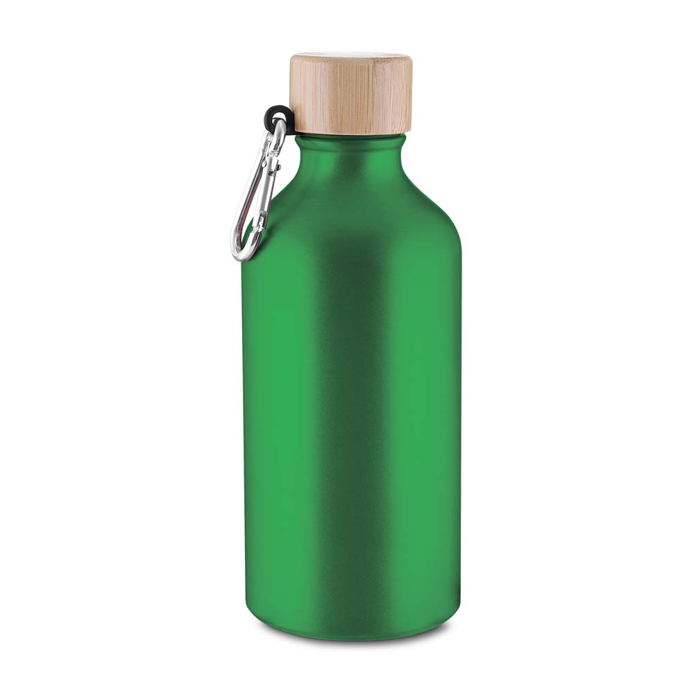 Garrafa em Alumínio Reciclado — cor Verde