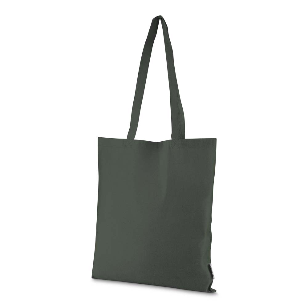 Sacola em Algodão Reciclável 140g/m² — cor Oliva