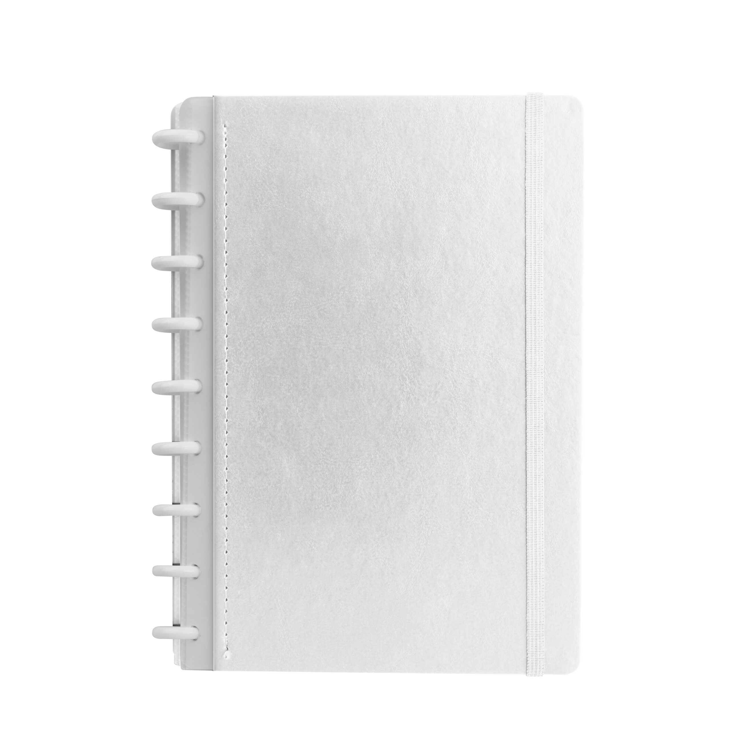 Caderno B5 Planner Capa Dura — cor Branco