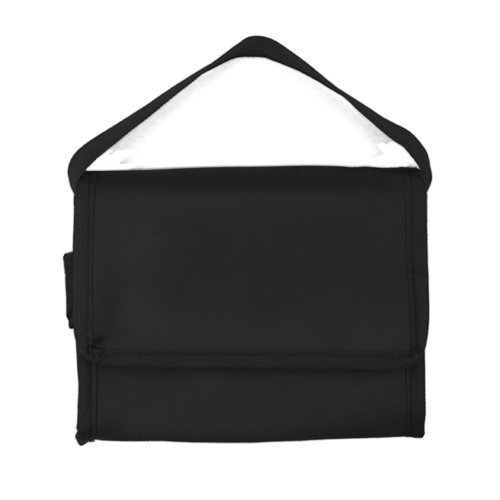 Bolsa Térmica em Tnt 80g/m² (18x14x13cm) — cor Preto