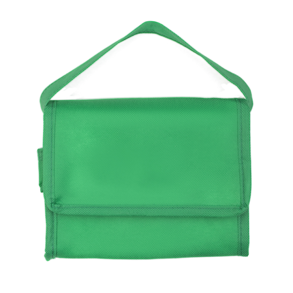 Bolsa Térmica em Tnt 80g/m² (18x14x13cm) — cor Verde