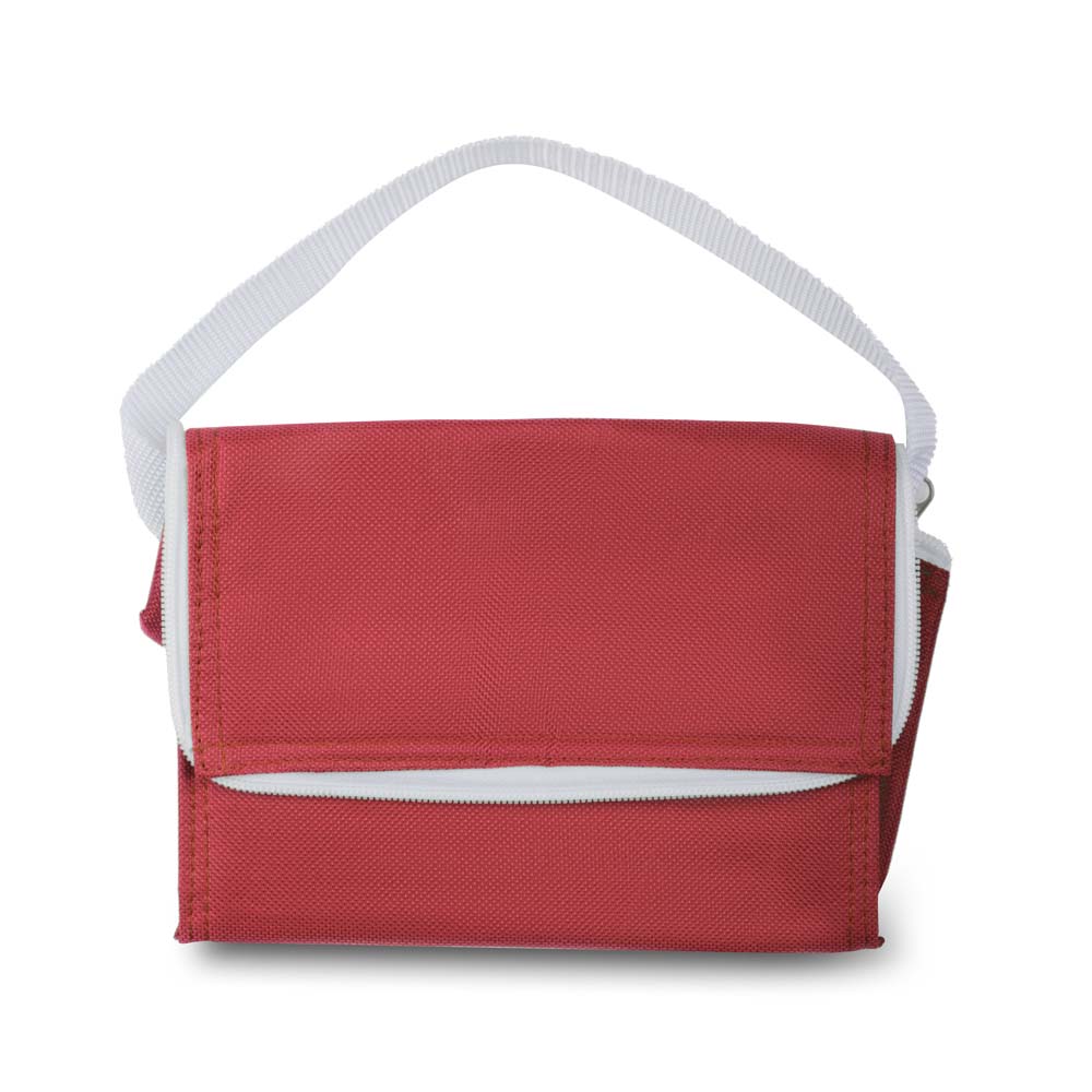 Bolsa Térmica em Poliéster 600d (19x14x12cm) — cor Vermelho
