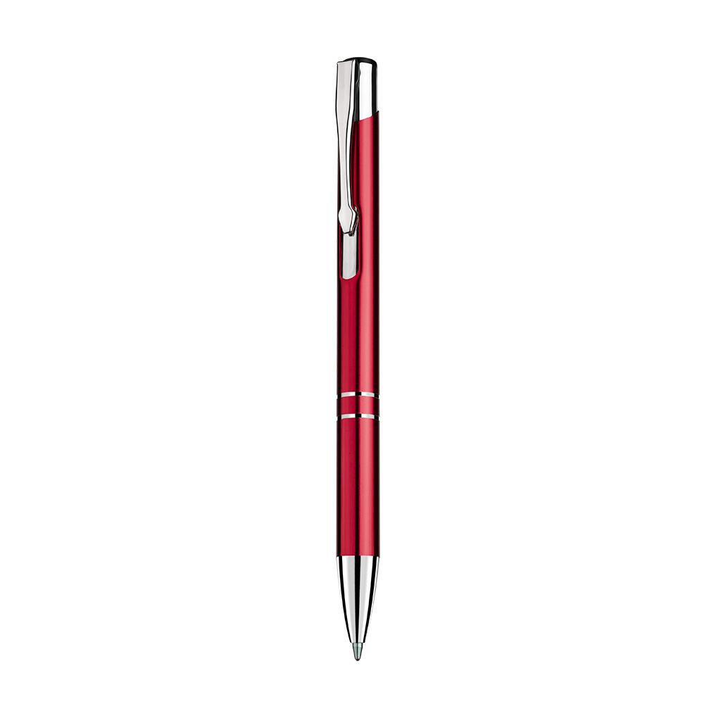 Caneta Metálica — cor Vermelho
