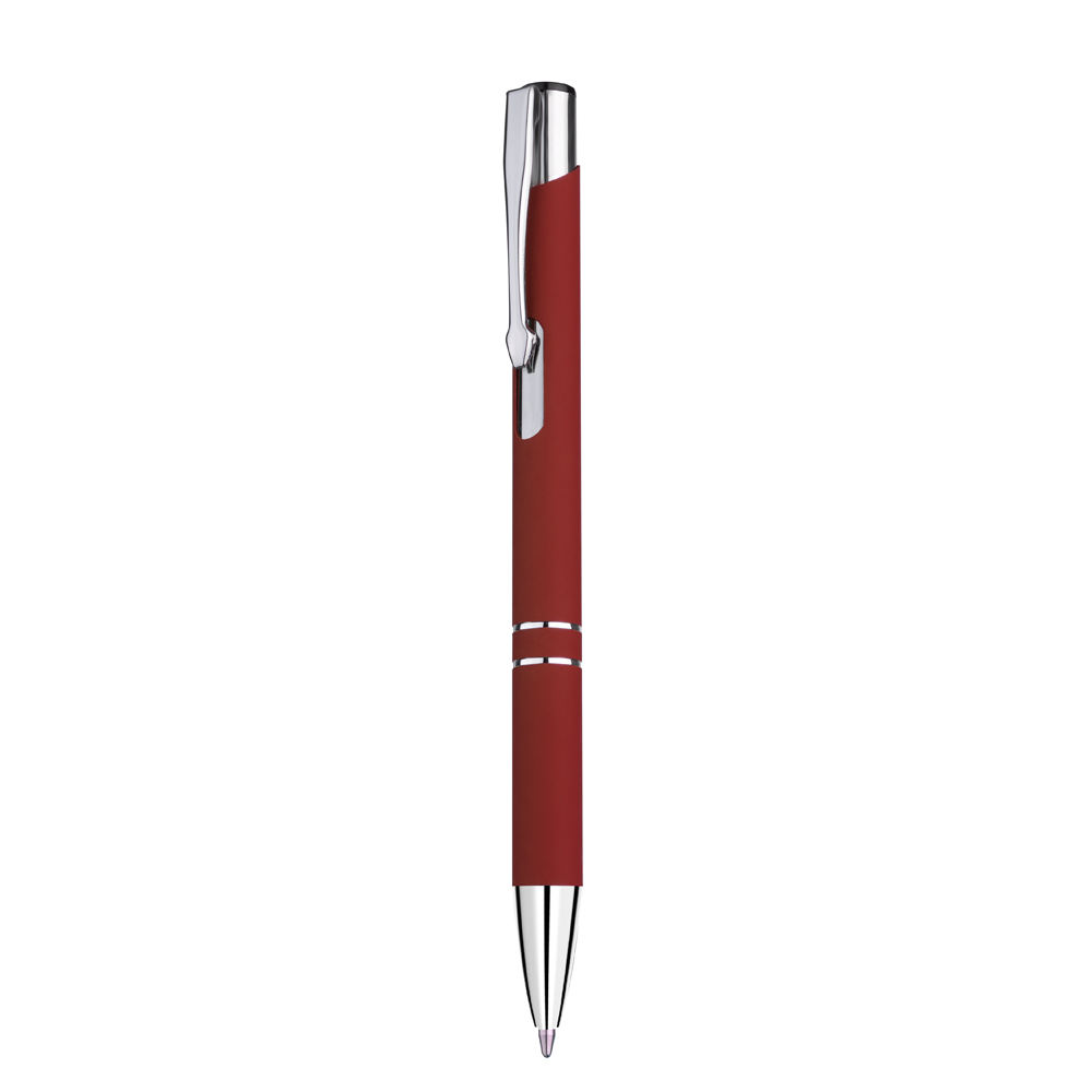 Caneta Metálica — cor Vermelho