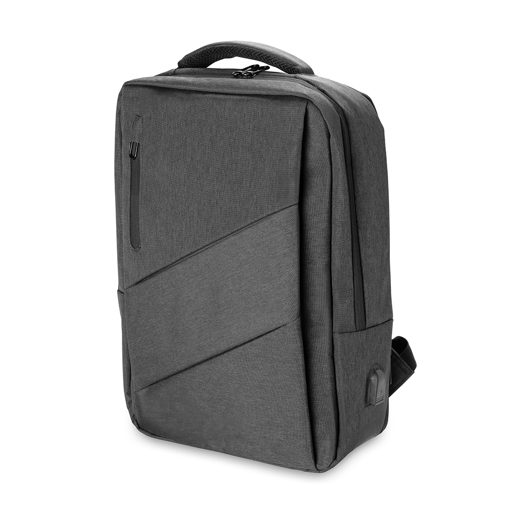 Mochila para Notebook c/ Expansor — cor GRAFITE