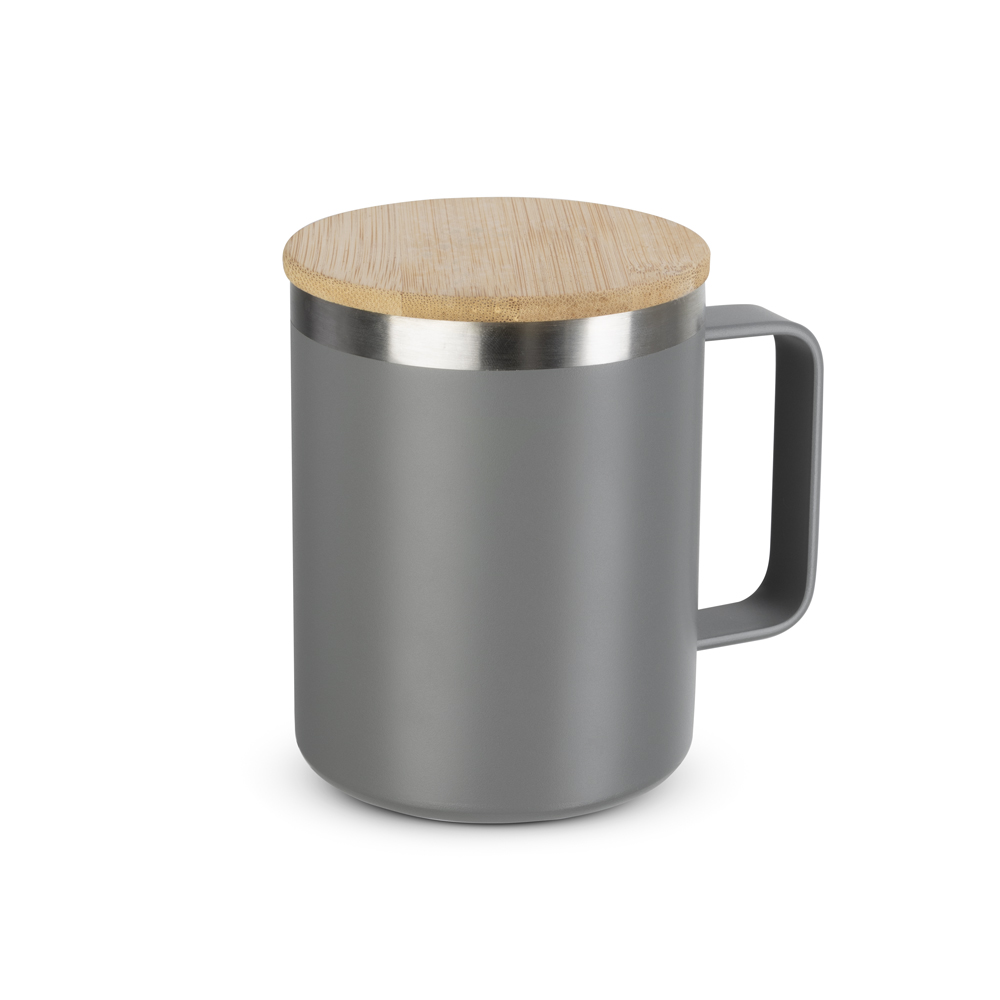 Caneca Térmica — cor Cinza
