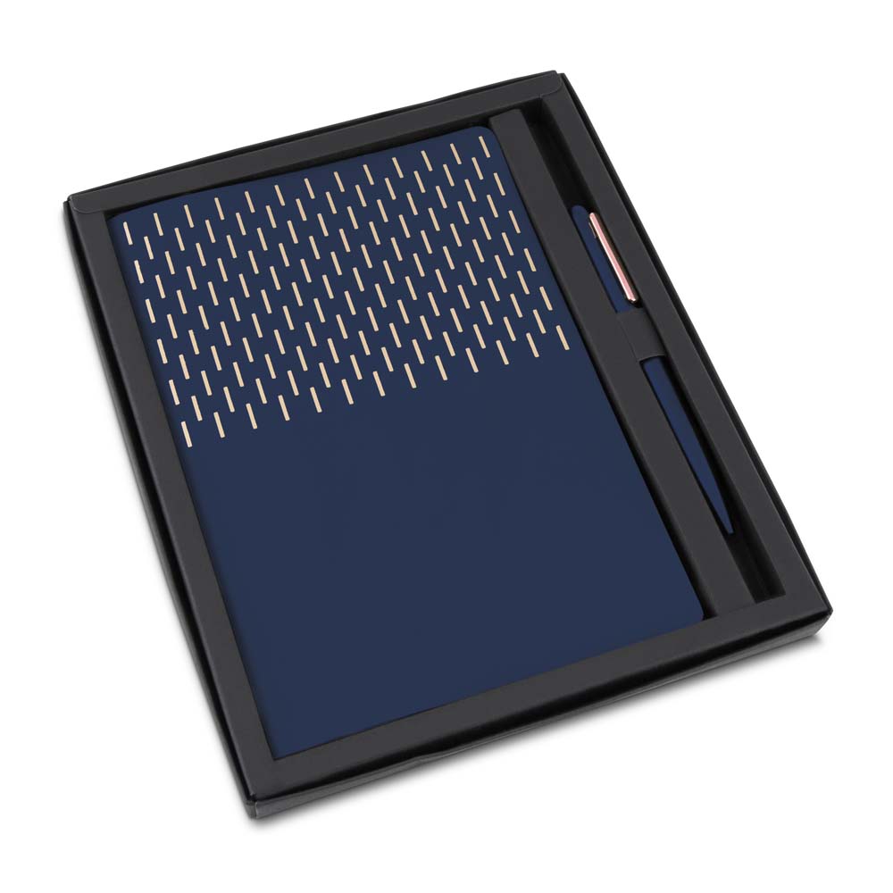 Kit Escritório A5 Capa em Pu e Caneta Metalica