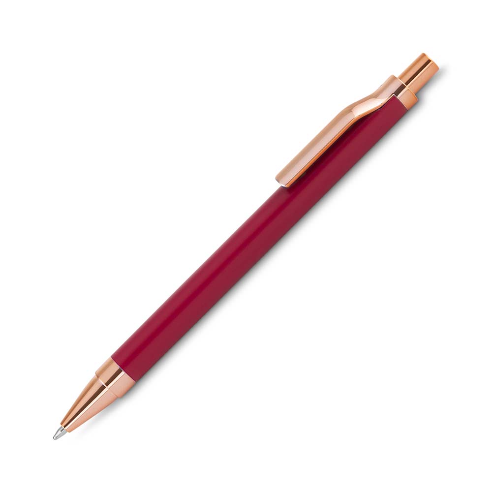 Caneta Metálica — cor Vermelho