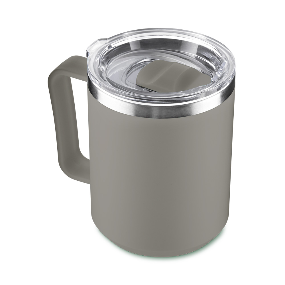 Caneca em Plástico Pp — cor Cinza