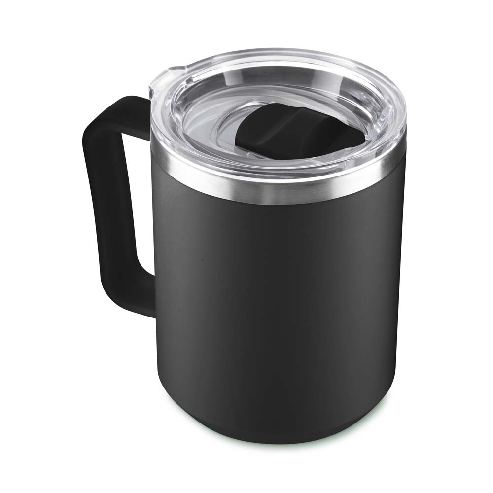 Caneca em Plástico Pp — cor Preto