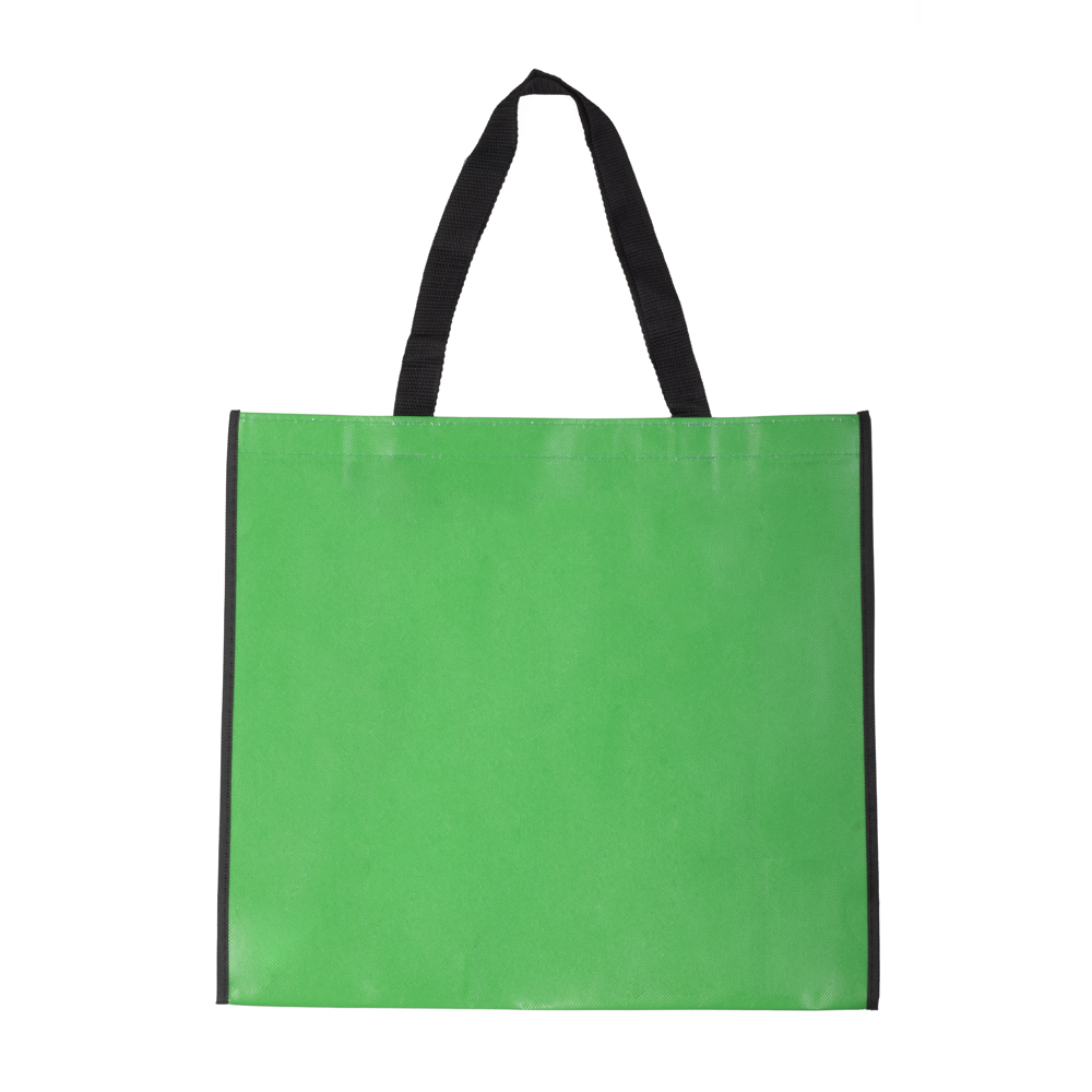 Sacola em Tnt Laminado 120g/m² (38,5x42cm) — cor Verde