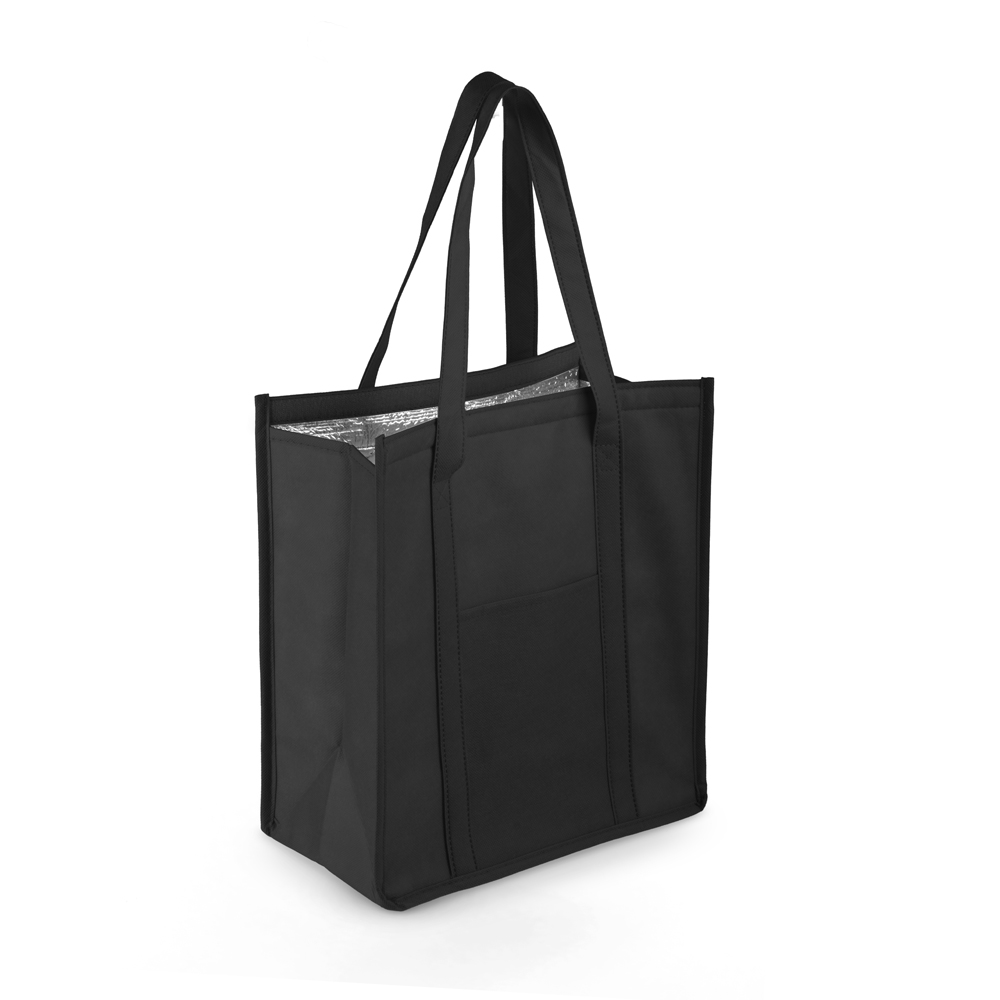 Sacola Térmica em Tnt 80g/m² (35x32) — cor Preto