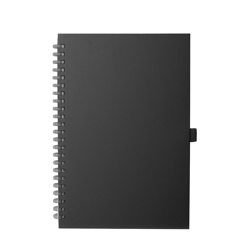 Caderno A5 Capa Dura (21x14,5) — cor Preto