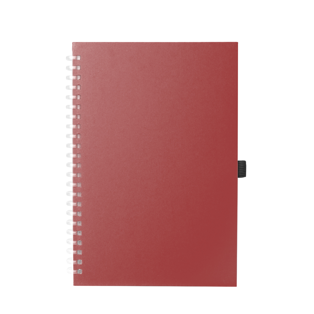 Caderno A5 Capa Dura (21x14,5) — cor Vermelho