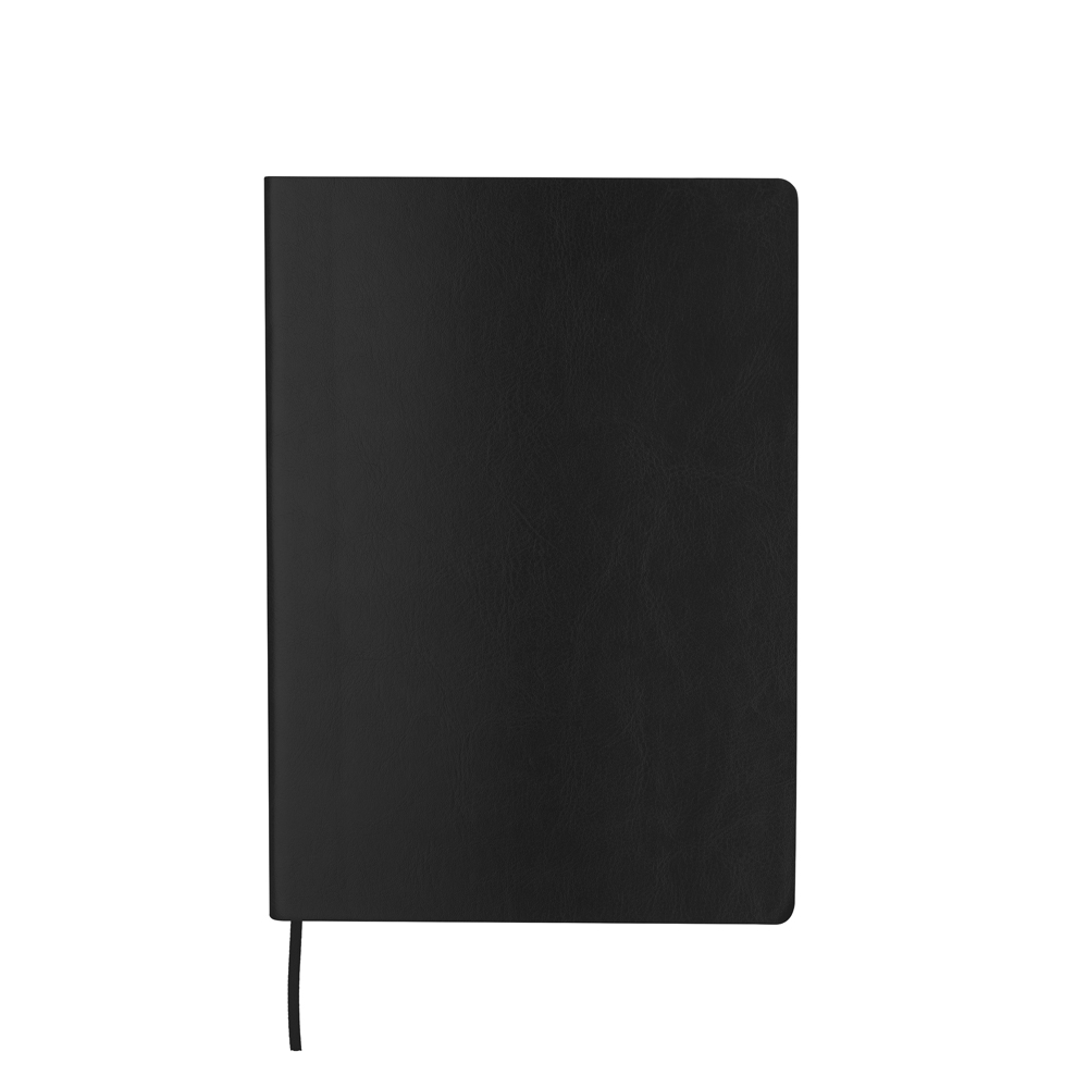 Caderno A5 em Pu (21x14,9cm) — cor Preto
